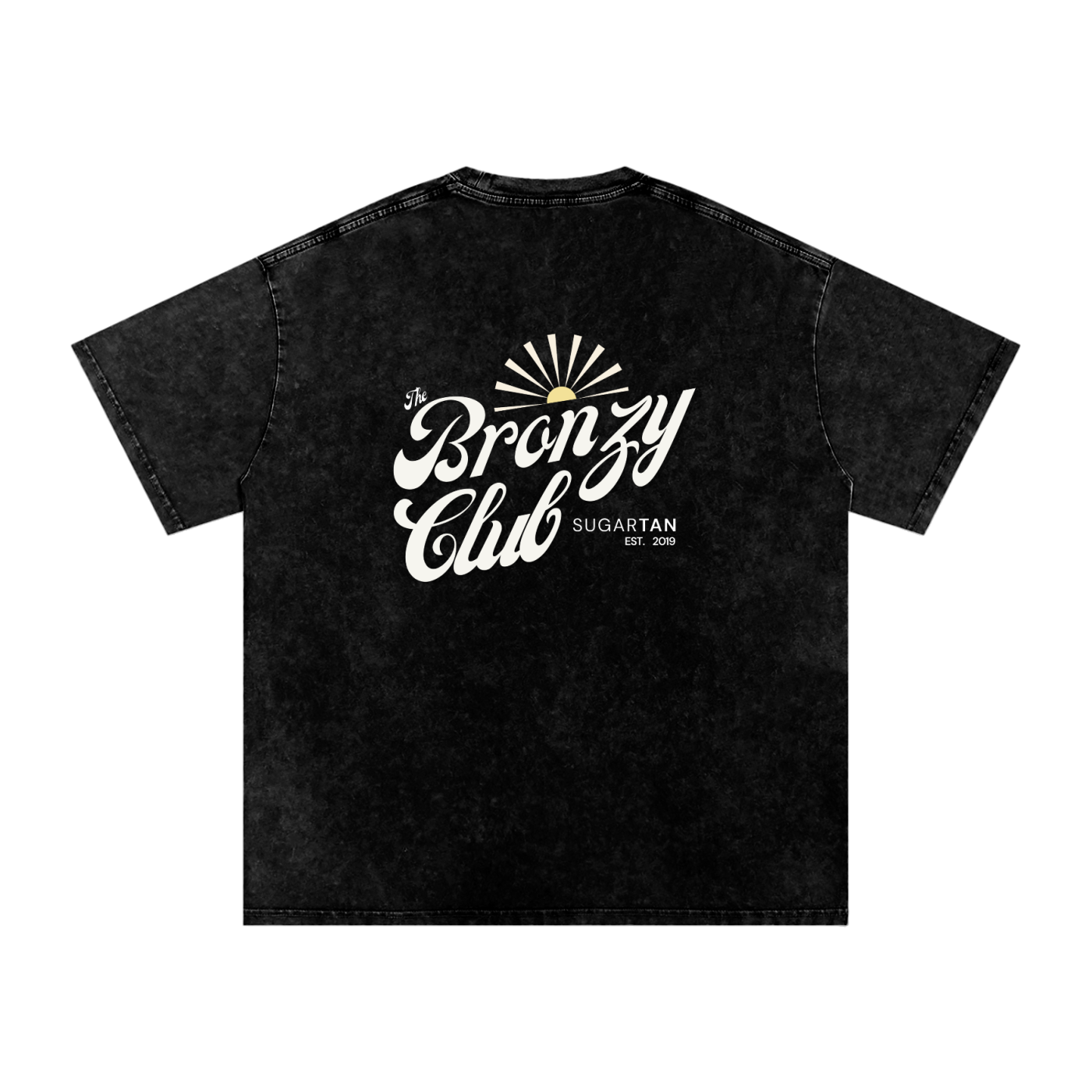 The Bronzy Club Acid Wash Oversize T-Shirt