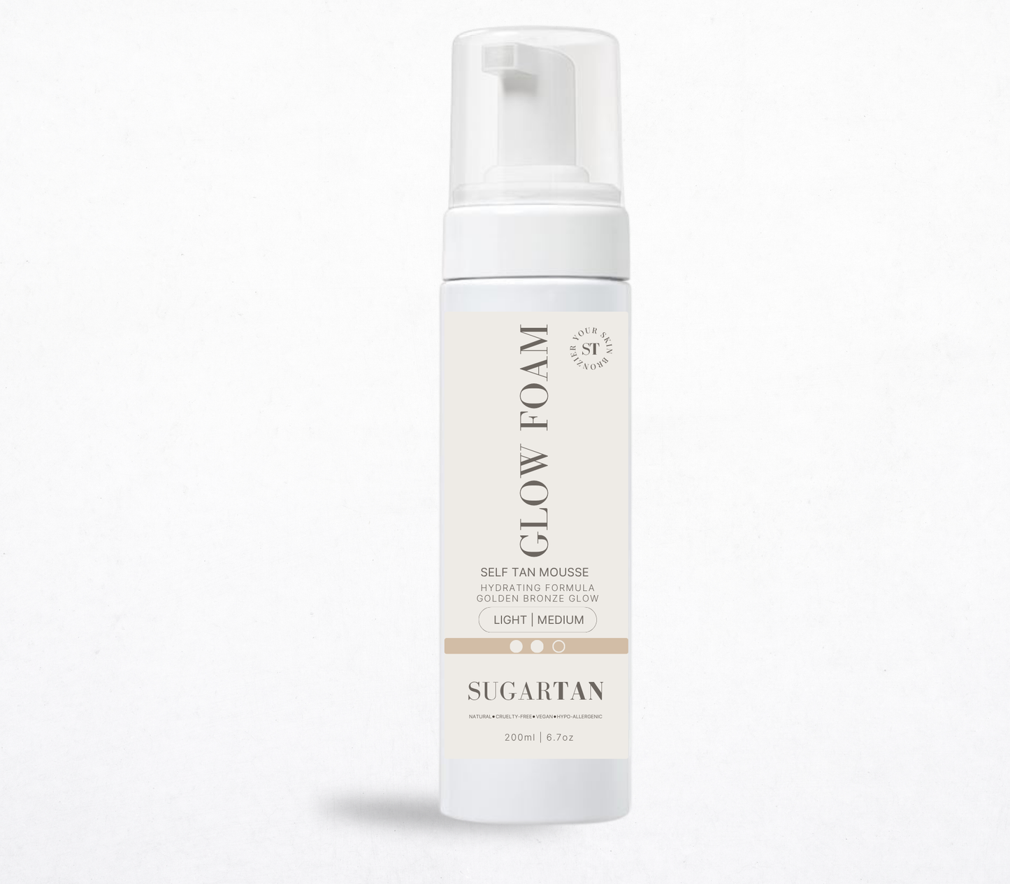 Glow Foam Self-Tanning Mousse | Medium